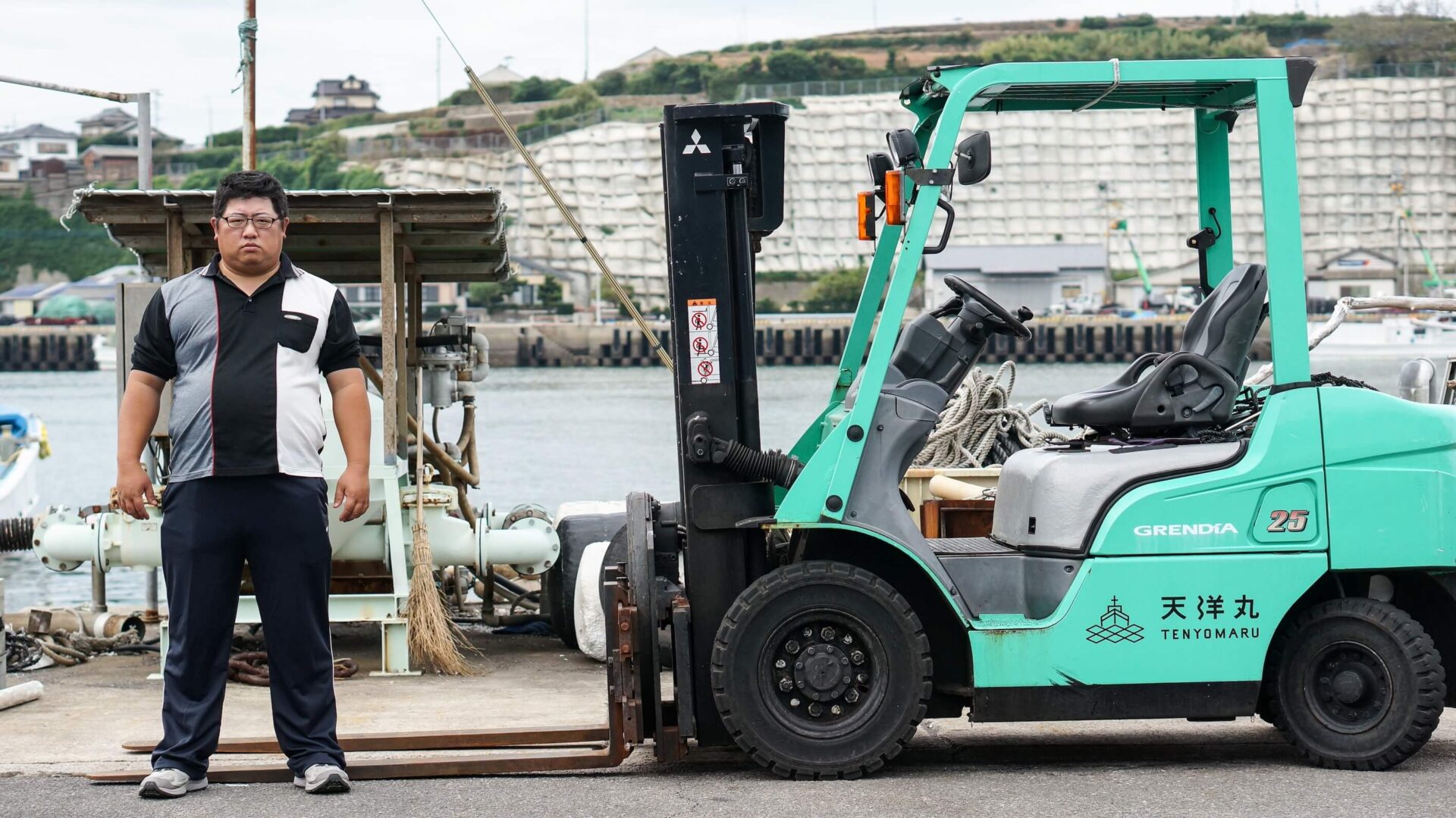 この道１５年。天洋丸の愛されキャラ、大石貴浩さん。